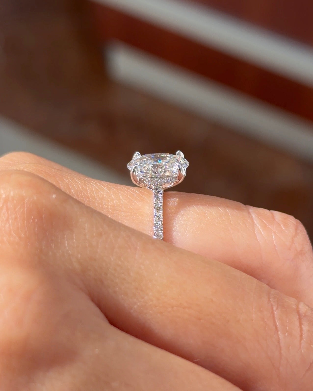 2.20ct D-VVS2 Oval Lab Diamond Michelle – PBD