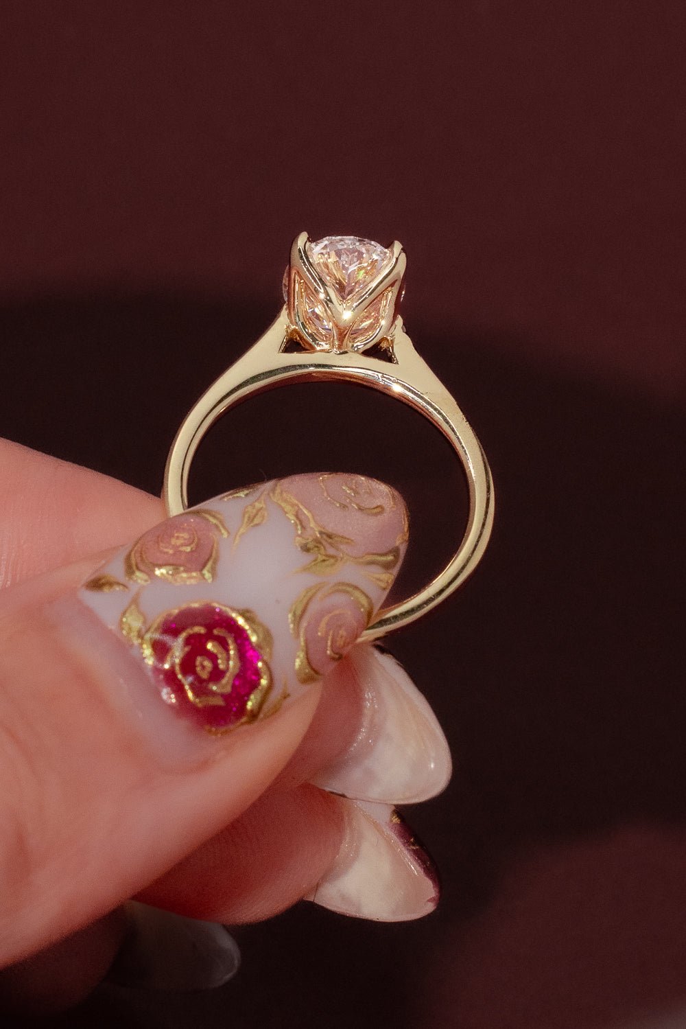 2.20ct E - VS1 Oval Lab Diamond Victoria - PBD Engagement Rings