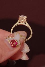 2.20ct E - VS1 Oval Lab Diamond Victoria - PBD Engagement Rings