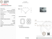 2.21 Carat E - VVS2 Elongated Cushion Lab Grown Diamond - IGI (124662) - PBD Loose Diamond