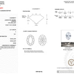 2.21 Carat F-VS1 Oval Lab Grown Diamond - IGI (#52567) Loose Diamond Princess Bride Diamonds 