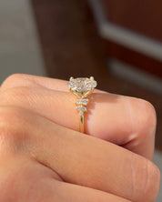 2.21ct E - VVS2 Oval Lab Diamond Nova - PBD Engagement Rings