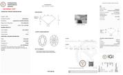 2.25 Carat F-VVS2 Oval Lab Grown Diamond - IGI (127910) - PBD Loose Diamond