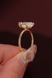 2.25ct E - VS1 Marquise Lab Diamond Kayla - PBD Engagement Rings