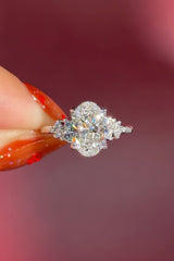 2.25ct E-VS1 Oval Lab Diamond Nova