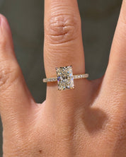 2.25ct F-VVS2 Radiant Lab Diamond Stephanie - PBD Engagement Rings
