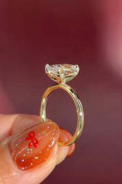 2.26ct D - VS1 Oval Lab Diamond Leah - PBD Engagement Rings