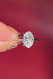 2.29ct E - VS1 Oval Lab Diamond Michelle - PBD Engagement Rings