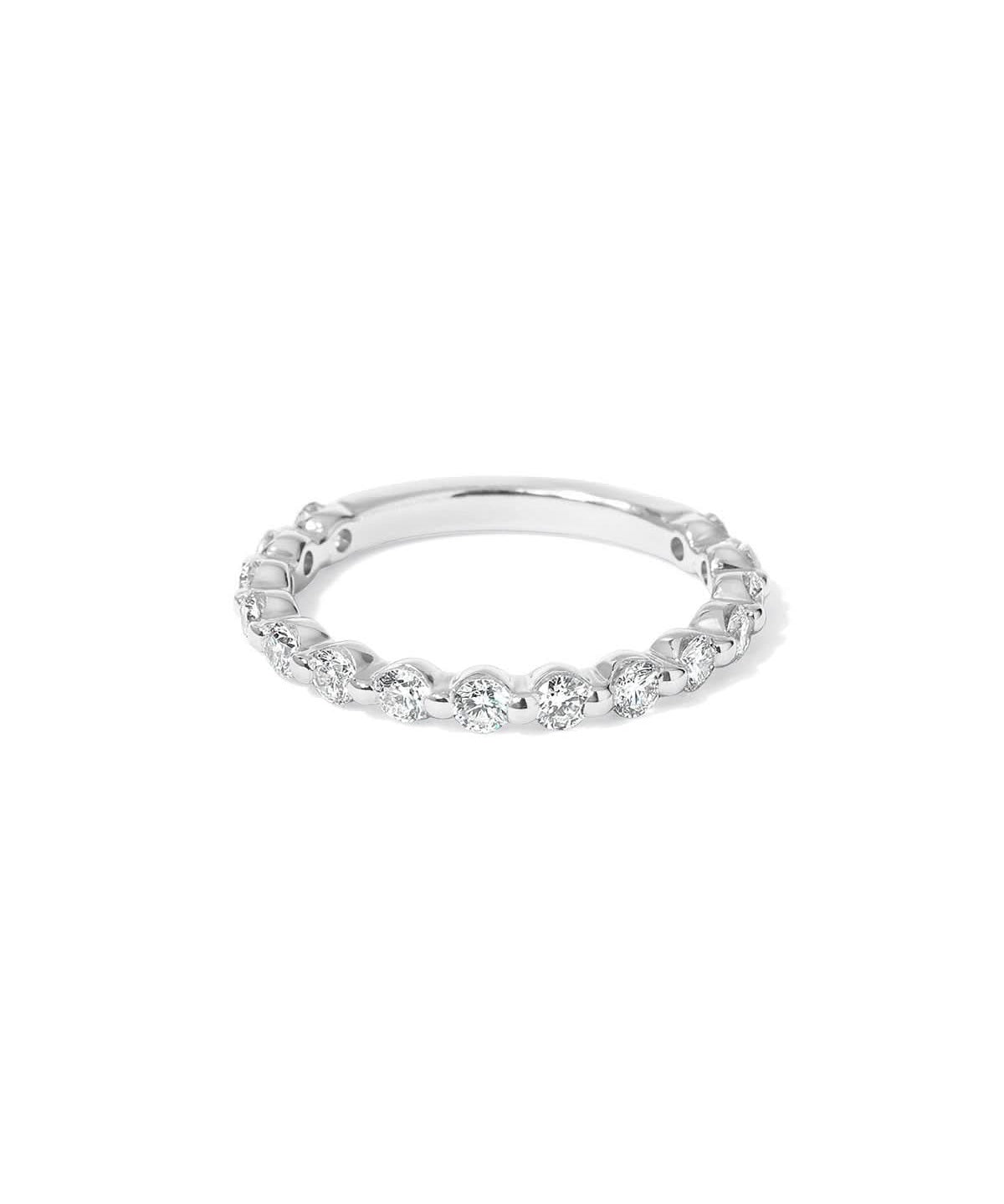 2.2mm Floating Single Prong Diamond Ring - PBD Rings