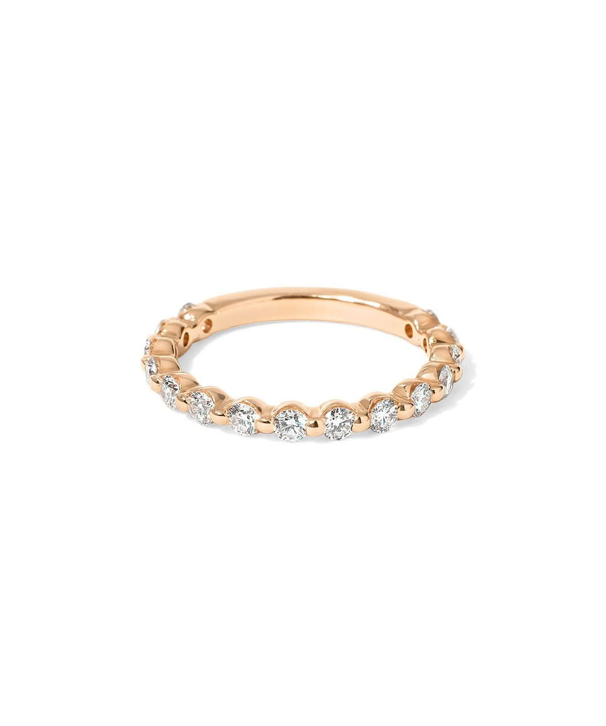 2.2mm Floating Single Prong Diamond Ring - PBD Rings