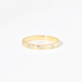 2.2mm Round Diamond Inlay Band Rings Princess Bride Diamonds 