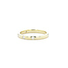 2.2mm Round Diamond Inlay Band Rings Princess Bride Diamonds 