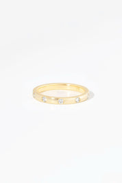 2.2mm Round Diamond Inlay Band - PBD Rings