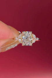 2.30ct F - VS1 Radiant Lab Diamond Sarah - PBD Engagement Rings