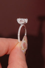 2.35ct D - VS1 Oval Lab Diamond Kayla - PBD Engagement Rings