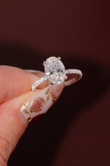 2.35ct D-VS1 Oval Lab Diamond Kayla