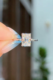 2.37ct D - VS1 Radiant Lab Diamond Caraline - PBD Engagement Rings