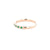 2.3mm Pavé Diamond & Emerald Ring Rings Princess Bride Diamonds 