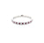 2.3mm Pavé Diamond & Ruby Ring Rings Princess Bride Diamonds 