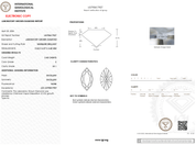 2.40 Carat E - VS1 Marquise Lab Grown Diamond - IGI (125886) - PBD Loose Diamond