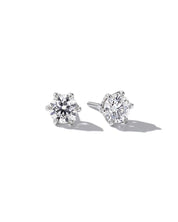 2.42ct D-VVS2 Caraline Round Lab Diamond Studs - PBD Earrings