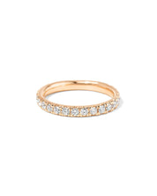 2.4mm Core Pavé Diamond Ring - PBD Rings
