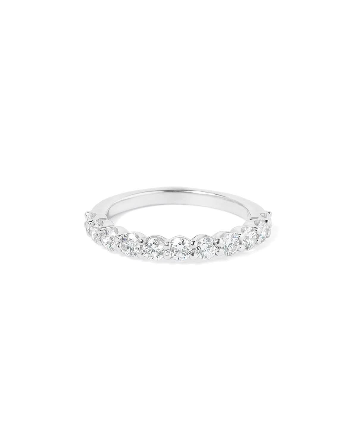 2.4mm Floating Single Prong Diamond Ring - PBD Rings