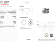 2.50 Carat E - VVS2 Elongated Cushion Lab Grown Diamond - IGI (125201) - PBD Loose Diamond