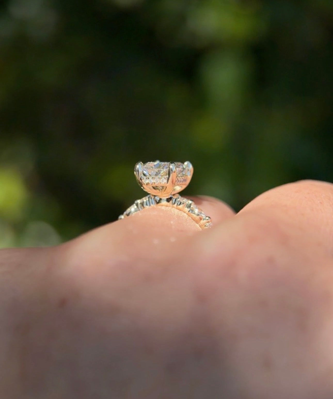 2.50ct D - VS1 Cushion Lab Diamond Rei - PBD Engagement Rings