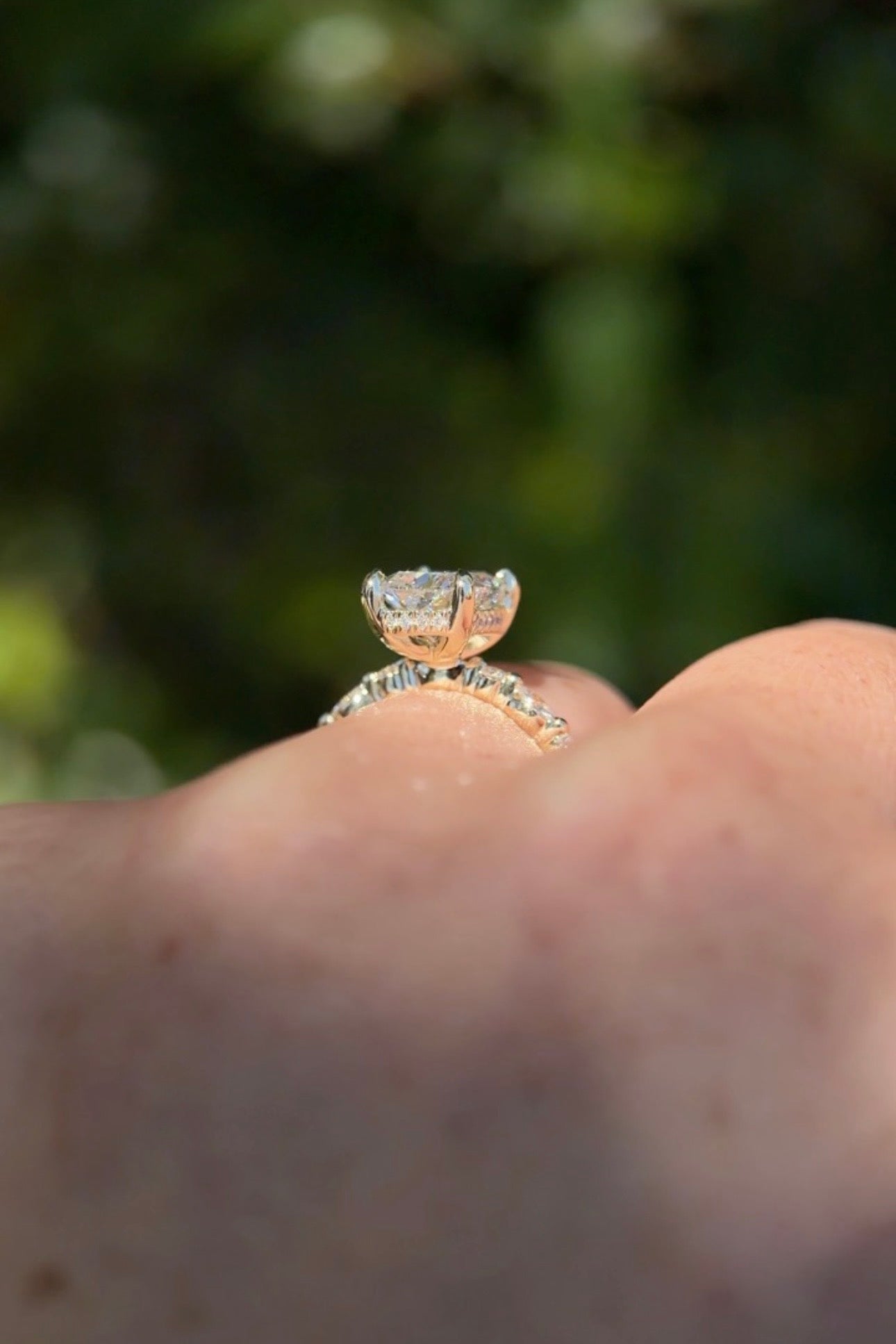 2.50ct D - VS1 Cushion Lab Diamond Rei - PBD Engagement Rings