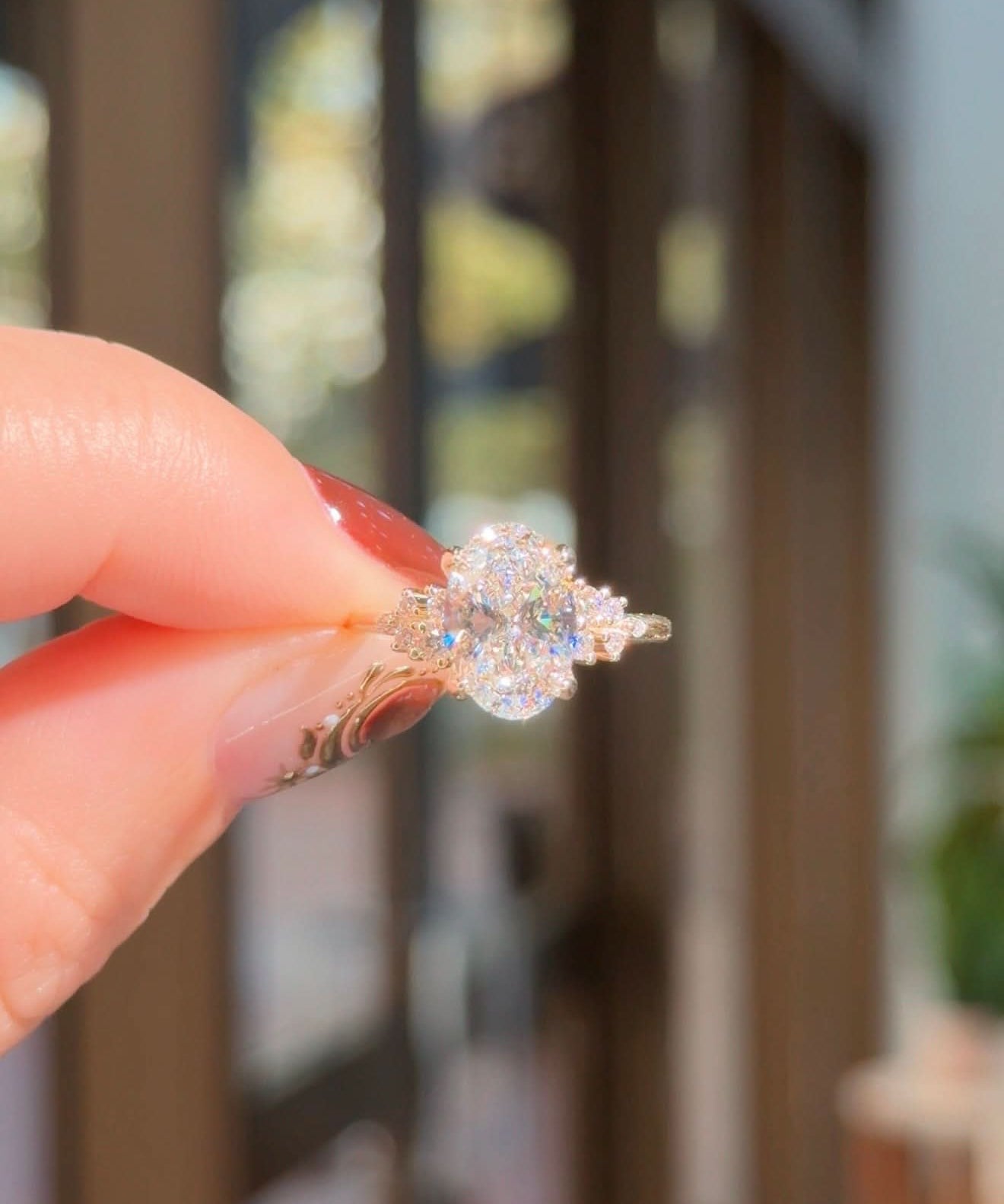 2.50ct D - VS1 Oval Lab Diamond Nova - PBD Engagement Rings