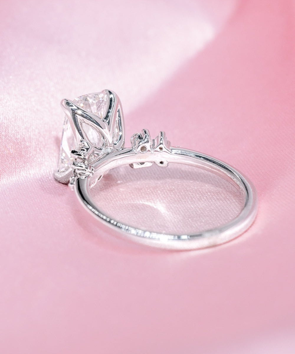 2.50ct D - VVS1 Cushion Lab Diamond Nova - PBD Engagement Rings