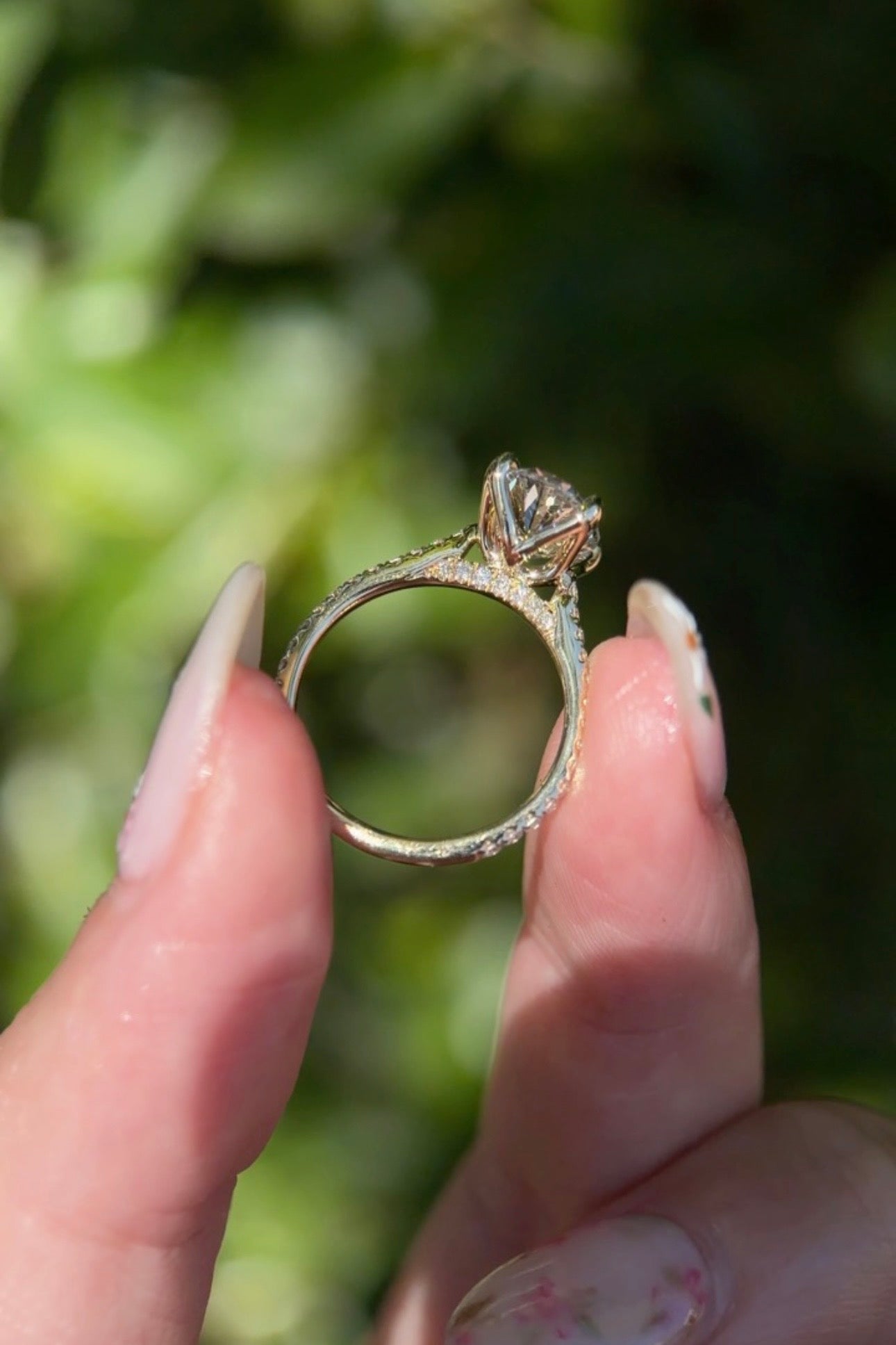 2.50ct E - VS1 Oval Lab Diamond Hana - PBD Engagement Rings
