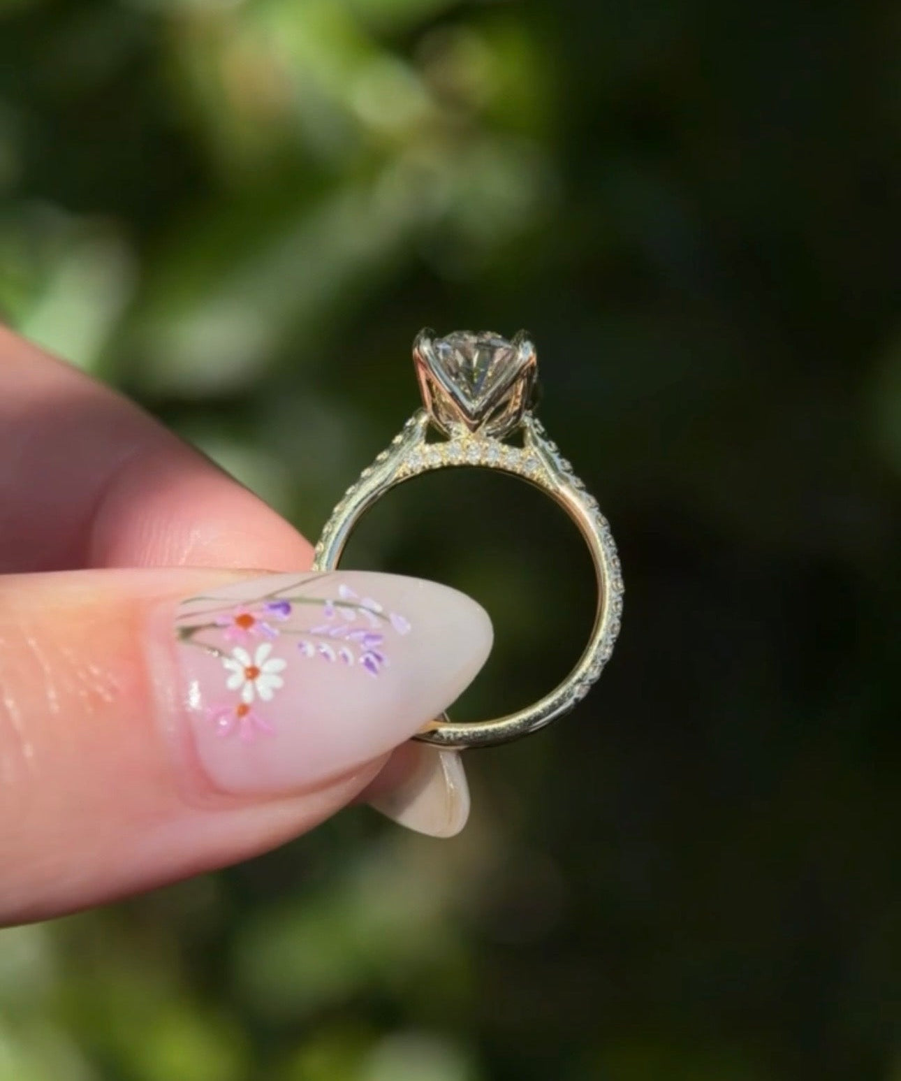 2.50ct E - VS1 Oval Lab Diamond Hana - PBD Engagement Rings