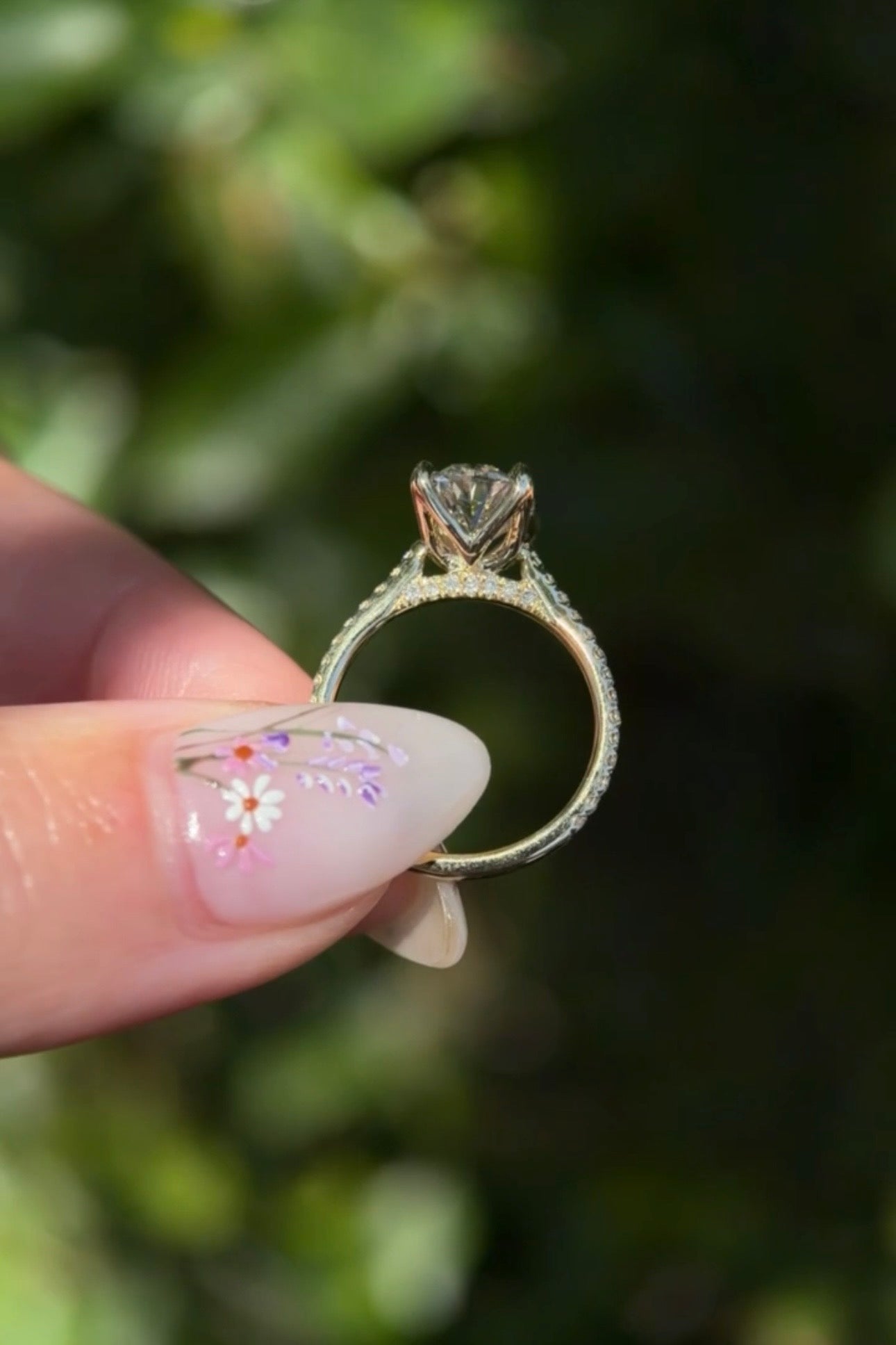2.50ct E - VS1 Oval Lab Diamond Hana - PBD Engagement Rings
