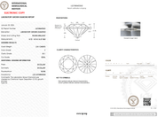 2.51 Carat F - VS1 Round Lab Grown Diamond - IGI (125191) - PBD Loose Diamond