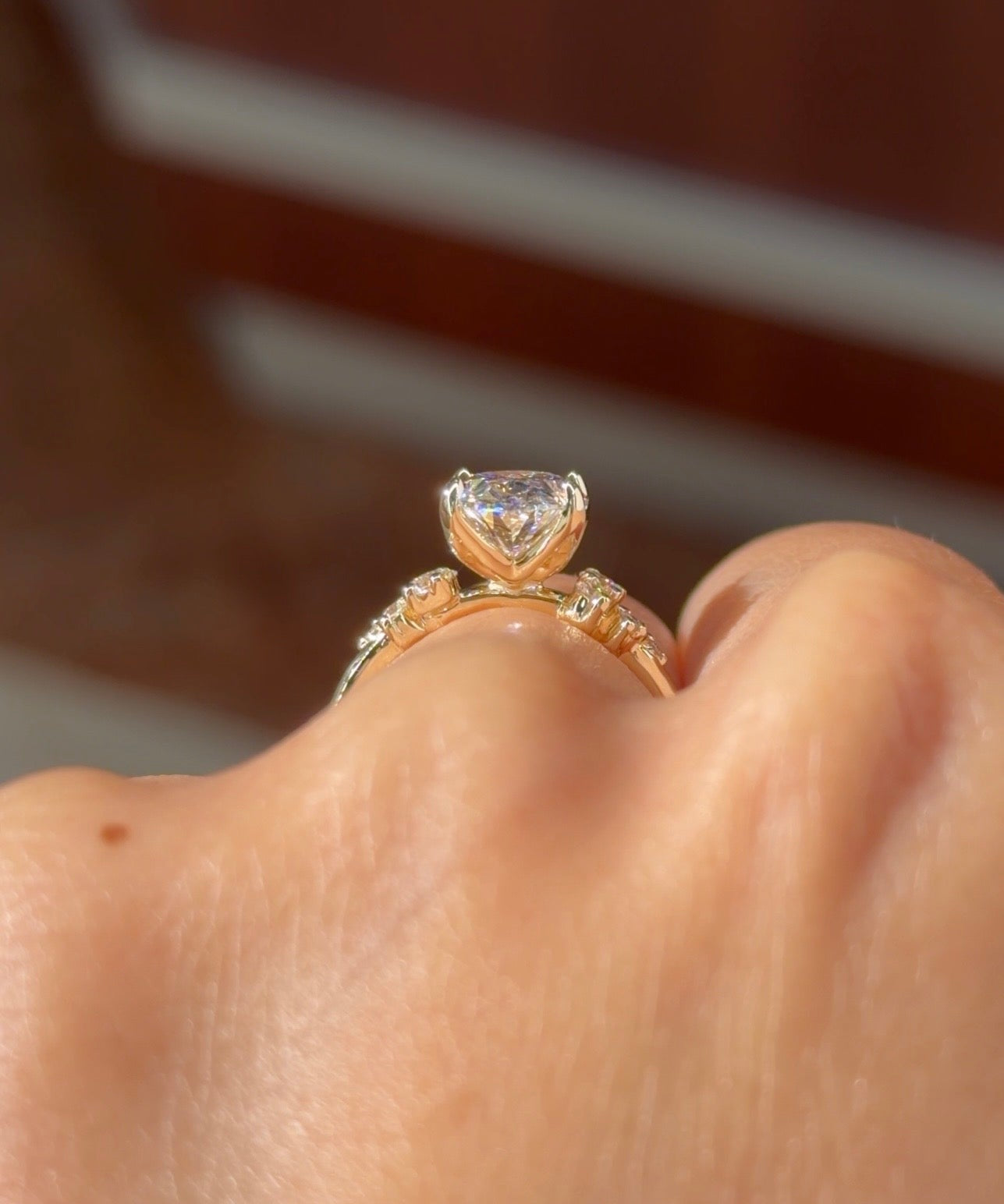 2.51ct D-VVS1 Oval Lab Diamond Nova - PBD Engagement Rings