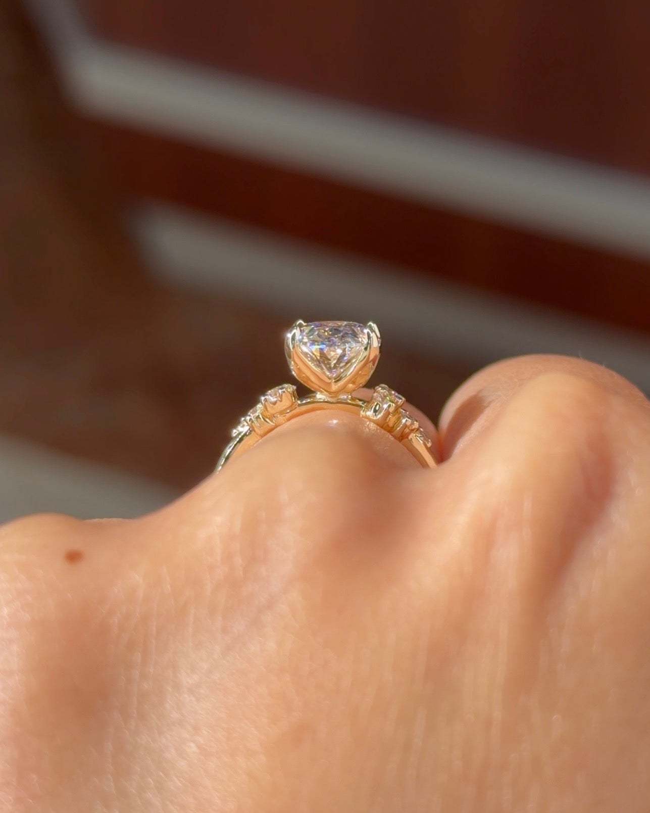 2.51ct D-VVS1 Oval Lab Diamond Nova - PBD Engagement Rings