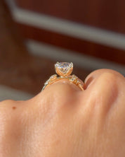 2.51ct D-VVS1 Oval Lab Diamond Nova - PBD Engagement Rings