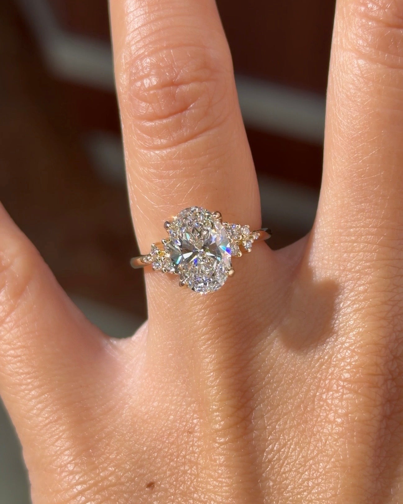 2.51ct D-VVS1 Oval Lab Diamond Nova - PBD Engagement Rings
