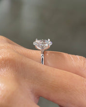 2.51ct D-VVS2 Oval Lab Diamond Caraline - PBD Engagement Rings