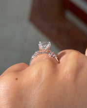 2.51ct E - VVS2 Oval Lab Diamond Nova - PBD Engagement Rings