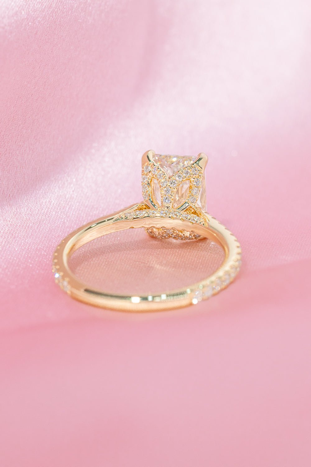 2.52ct D - VS1 Radiant Lab Diamond Isabela - PBD Engagement Rings