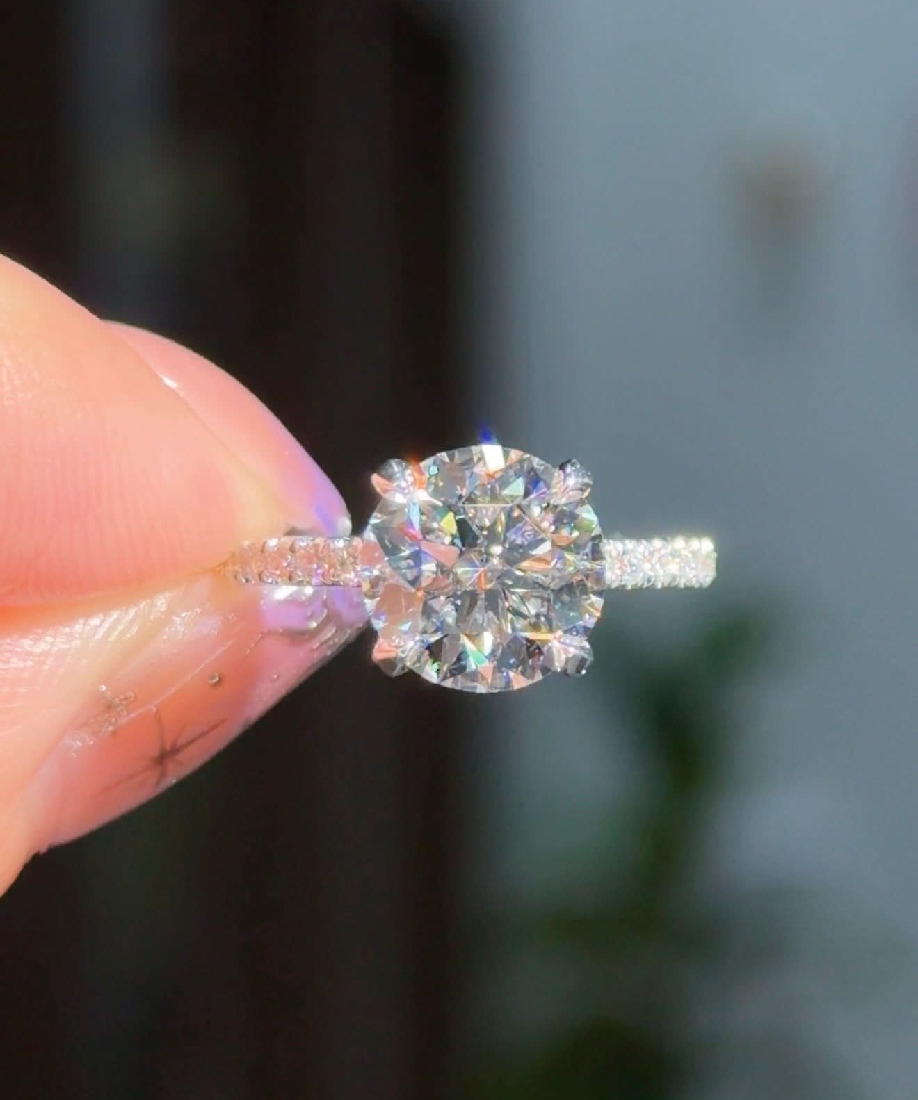 2.52ct D - VS1 Round Lab Diamond Shelby - PBD Engagement Rings