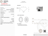 2.53 Carat F-VS1 Oval Lab Grown Diamond - IGI (#126529)