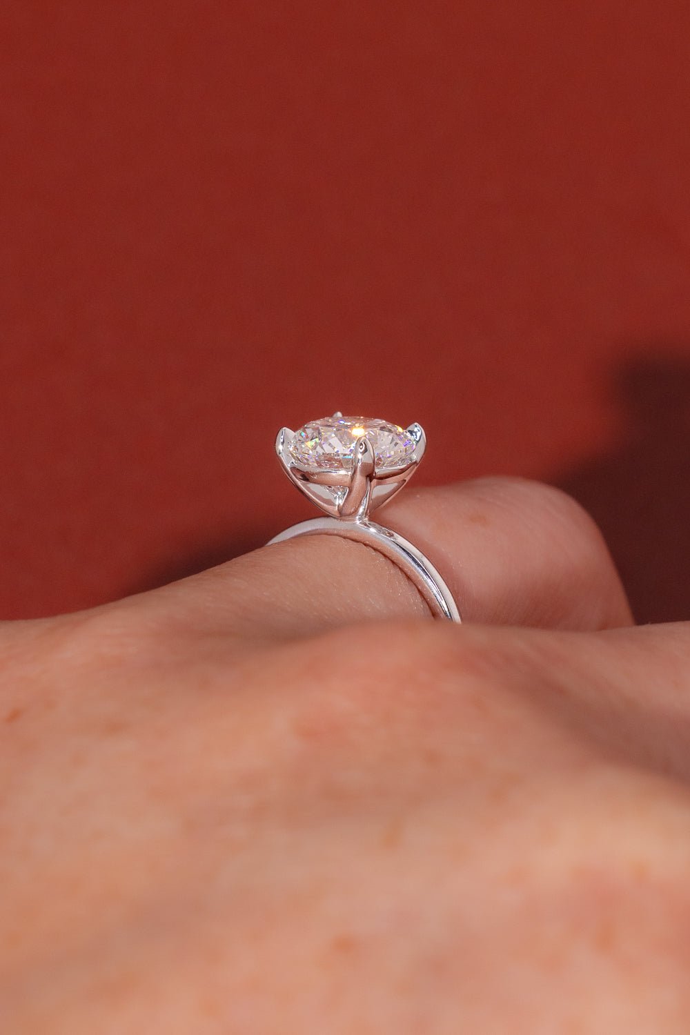 2.53ct D - VS1 Round Lab Diamond Leah - PBD Engagement Rings