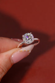 2.53ct D - VS1 Round Lab Diamond Leah - PBD Engagement Rings