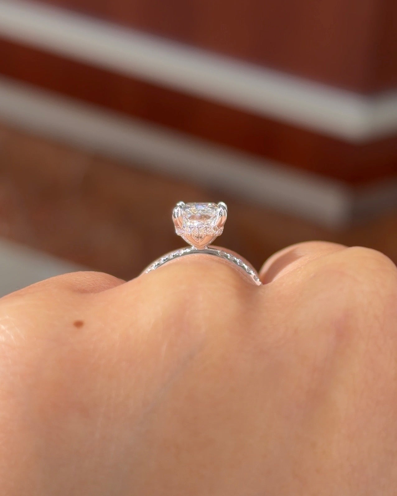 2.53ct E-VS1 Radiant Lab Diamond Stephanie - PBD Engagement Rings