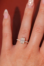 2.53ct F - VS1 Cushion Lab Diamond Shelby - PBD Engagement Rings