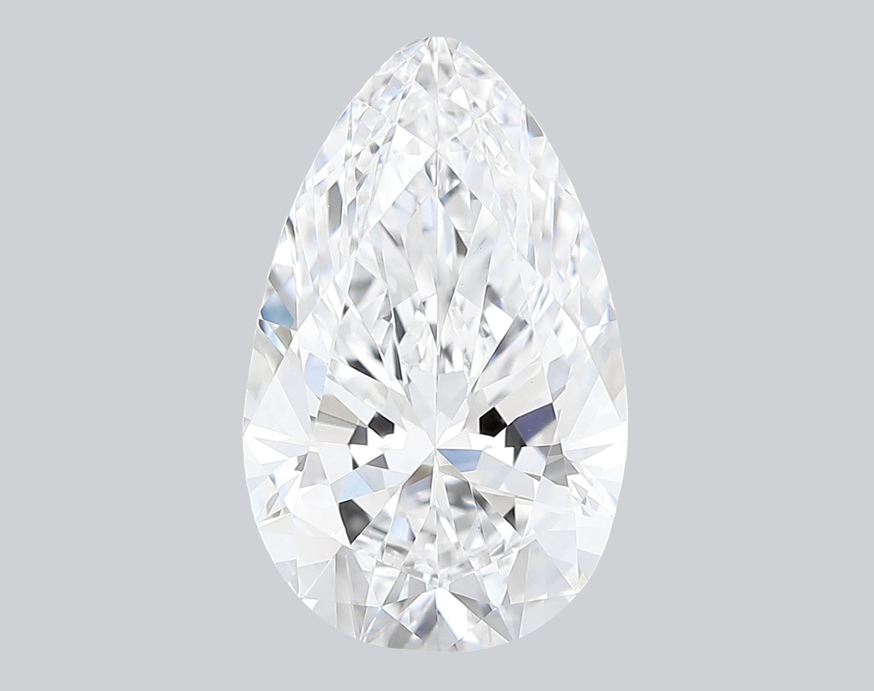 2.54 Carat D - VVS2 Pear Lab Grown Diamond - IGI (124355) - PBD Loose Diamond
